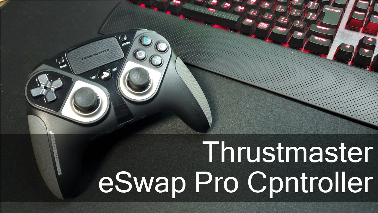 レビューで送料無料 スラストマスター Playstation4 公式ライセンス商品 Thrustmaster Eswap Pro Controller Ps4 コントローラー キー配置 割当のカスタマイズ可能 ゲームパッド Pc 対応 日本正規代理店保証品 プレイステーション4